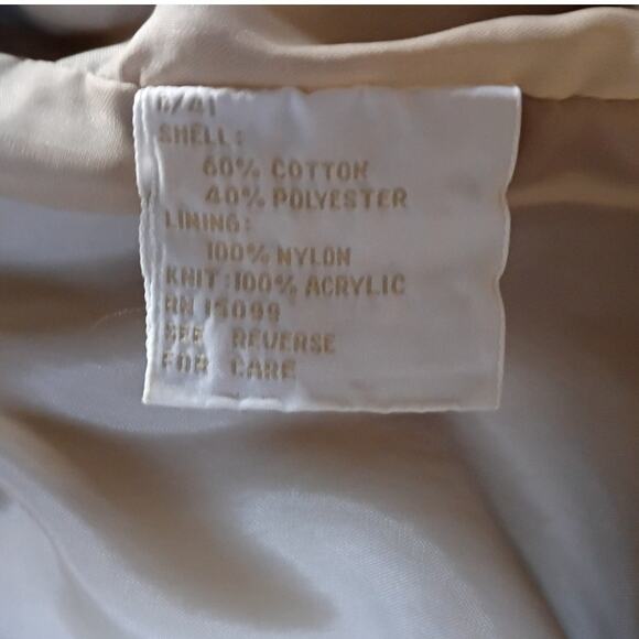 VNTG Arnold Palmer Khaki Golf Windbreaker XL Dadcore Preppy Heritage Sportswear - Picture 6 of 10